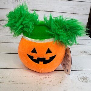 Paige the Orange Pumpkin Halloween 4.5" Squishmallow Squish Doo 4.5" Plush Gift